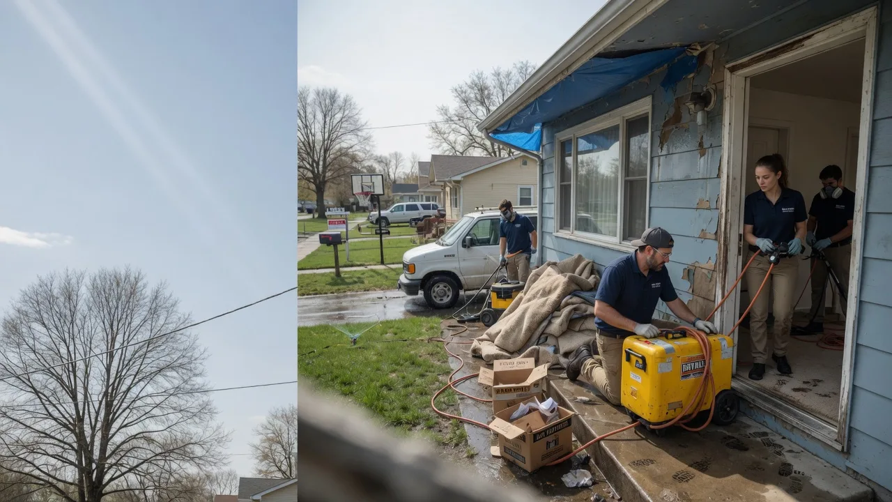 Basement Flood Cleanup in Plainview, MN near me